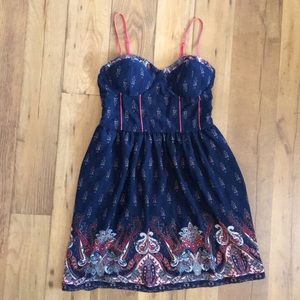Band of Gypsies Paisley boho dress